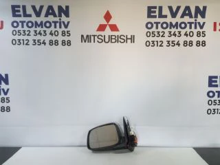 ISUZU D-MAX (08-12) SOL AYNA UZUN SİNYALLİ NİKELAJLI - 1