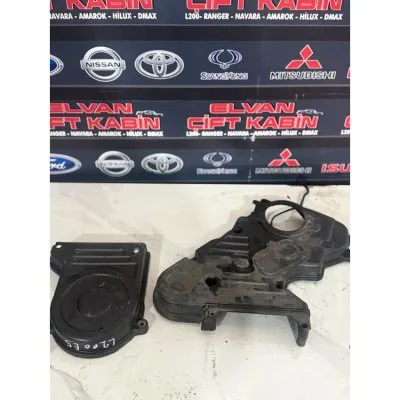 -Mitsubishi L200 Euro 5 2012-2015 Motor Ön Kapak Plastikleri Alt-Üst