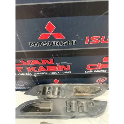 Mitsubishi L200 Euro 7 Cam Düğmeleri ve Paneli Sağ- Sol