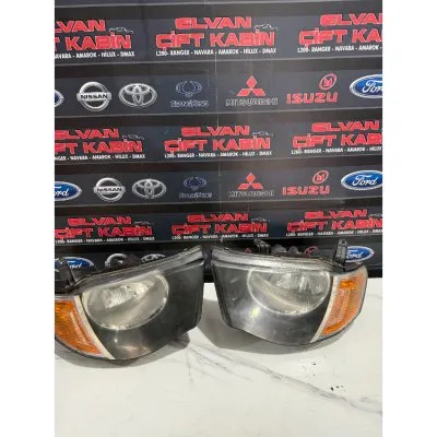 Mitsubishi L200 Euro 4 2008-2012 Sağ Sol Far