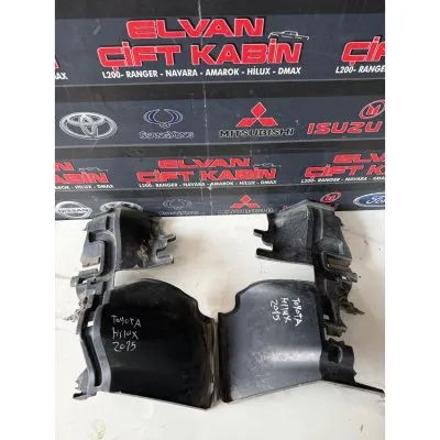 Toyota Hilux Euro 6 2015-2019 Radyatör Kenar Plastikleri Sağ Sol 